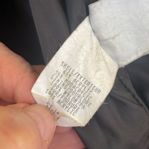 NILS Resort Wear Cozy Black Plush Teddy  Coat - Picture 7 of 12